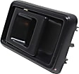 77121 Textured Black Interior Door Handle, Without Door Lock Hole, Help Series