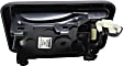 77121 Textured Black Interior Door Handle, Without Door Lock Hole, Help Series
