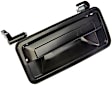 77135 Smooth Black Exterior Door Handle, Without Key Hole, Help Series
