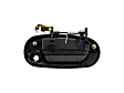 77136 Front, Driver Side Textured Black Exterior Door Handle, With Key Hole, Help Series