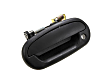 77136 Front, Driver Side Textured Black Exterior Door Handle, With Key Hole, Help Series