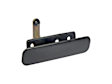 77138 Front, Driver Side Smooth Black Exterior Door Handle, Without Key Hole, Help Series