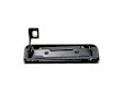 77158 Smooth Black Exterior Door Handle, Without Key Hole, Help Series