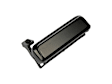 77159 Smooth Black Exterior Door Handle, Without Key Hole, Help Series