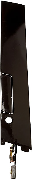 77183 Front, Passenger Side Smooth Black Exterior Door Handle, With Key Hole, Help Series