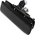 77193 Front, Driver Side Smooth Black Exterior Door Handle, Without Key Hole, Help Series
