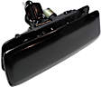 77193 Front, Driver Side Smooth Black Exterior Door Handle, Without Key Hole, Help Series