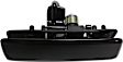 77193 Front, Driver Side Smooth Black Exterior Door Handle, Without Key Hole, Help Series