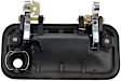 77382 Front, Driver Side Black Exterior Door Handle, With Key Hole, Help Series