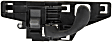 1999 Chevrolet Blazer - Front, Driver Side Smooth Black Interior Door Handle, With Door Lock Hole, Help Series