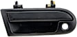 77492 Front, Passenger Side Textured Black Exterior Door Handle, With Key Hole, Help Series