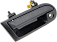 77492 Front, Passenger Side Textured Black Exterior Door Handle, With Key Hole, Help Series