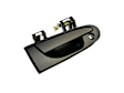 77494 Front, Passenger Side Smooth Black Exterior Door Handle, With Key Hole, Help Series