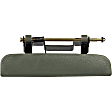 77533 Rear, Passenger Side Textured Gray Exterior Door Handle, Without Key Hole, Help Series