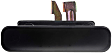 77534 Rear, Passenger Side Textured Black Exterior Door Handle, Without Key Hole, Help Series