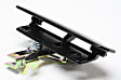 77534 Rear, Passenger Side Textured Black Exterior Door Handle, Without Key Hole, Help Series