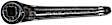 775-5300 Front, Driver or Passenger Side Silver Interior Door Handle, Without Door Lock Hole, HD Solutions Series