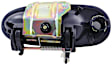 77602 Front, Driver Side Smooth Black Exterior Door Handle, With Key Hole, Help Series