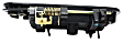 77619 Front, Driver Side Smooth Black Exterior Door Handle, With Key Hole, Help Series