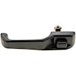 77661 Textured Black Exterior Door Handle, Without Key Hole, Help Series