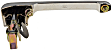 77663 Chrome Exterior Door Handle, Without Key Hole, Help Series