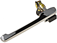 77663 Chrome Exterior Door Handle, Without Key Hole, Help Series