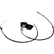 777-300 Back Window OE Solutions Series Power Window Regulator, With Motor