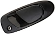 77757 Front, Passenger Side Smooth Black Exterior Door Handle, With Key Hole, Help Series