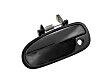77777 Front, Driver Side Smooth Black Exterior Door Handle, With Key Hole, Help Series