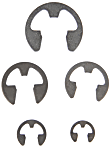 784-632 AutoGrade Series Clips & Fasteners - Metal, Universal, Set of 5