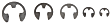 784-632 AutoGrade Series Clips & Fasteners - Metal, Universal, Set of 5