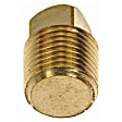 785-070 AutoGrade Series Oil Drain Plug - Brass, Brass, Pipe, Direct Fit, Sold Individually