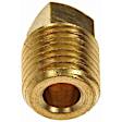 785-071 AutoGrade Series Oil Drain Plug - Brass, Brass, Pipe, Direct Fit, Sold Individually