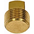 785-072 AutoGrade Series Oil Drain Plug - Natural, Steel, Pipe, Direct Fit, Sold Individually