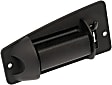 79100M Rear, Driver Side Black Exterior Door Handle, Without Key Hole, OE Solutions Series