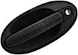 79105 Front, Passenger Side Textured Black Exterior Door Handle, With Key Hole, Help Series