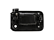 79308 Front, Driver Side Textured Black Exterior Door Handle, With Key Hole, Help Series