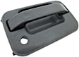 79309 Front, Passenger Side Textured Black Exterior Door Handle, With Key Hole, Help Series