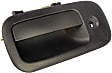 79320 Front, Driver Side Textured Black Exterior Door Handle, With Key Hole, Help Series