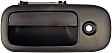 79320 Front, Driver Side Textured Black Exterior Door Handle, With Key Hole, Help Series