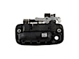 79345 Front, Passenger Side Smooth Black Exterior Door Handle, With Key Hole, Help Series