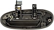 79353 Rear, Passenger Side Smooth Black Exterior Door Handle, Without Key Hole, Help Series