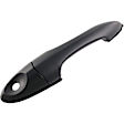 79354 Front, Driver or Passenger Side Textured Black Exterior Door Handle, With Key Hole, Help Series
