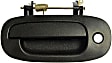 1997 Dodge Dakota - Front, Driver Side Textured Black Exterior Door Handle, With Key Hole, Help Series