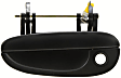 79384 Front, Driver Side Smooth Black Exterior Door Handle, With Key Hole, Help Series