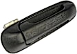 79395 Rear, Passenger Side Textured Black Exterior Door Handle, Without Key Hole, Help Series