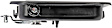 79399 Front, Passenger Side Smooth Black Exterior Door Handle, Without Key Hole, Help Series