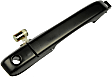 79408 Front, Driver Side Smooth Black Exterior Door Handle, With Key Hole, Help Series