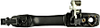 79408 Front, Driver Side Smooth Black Exterior Door Handle, With Key Hole, Help Series