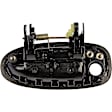 79417 Front, Passenger Side Smooth Black Exterior Door Handle, With Key Hole, Help Series